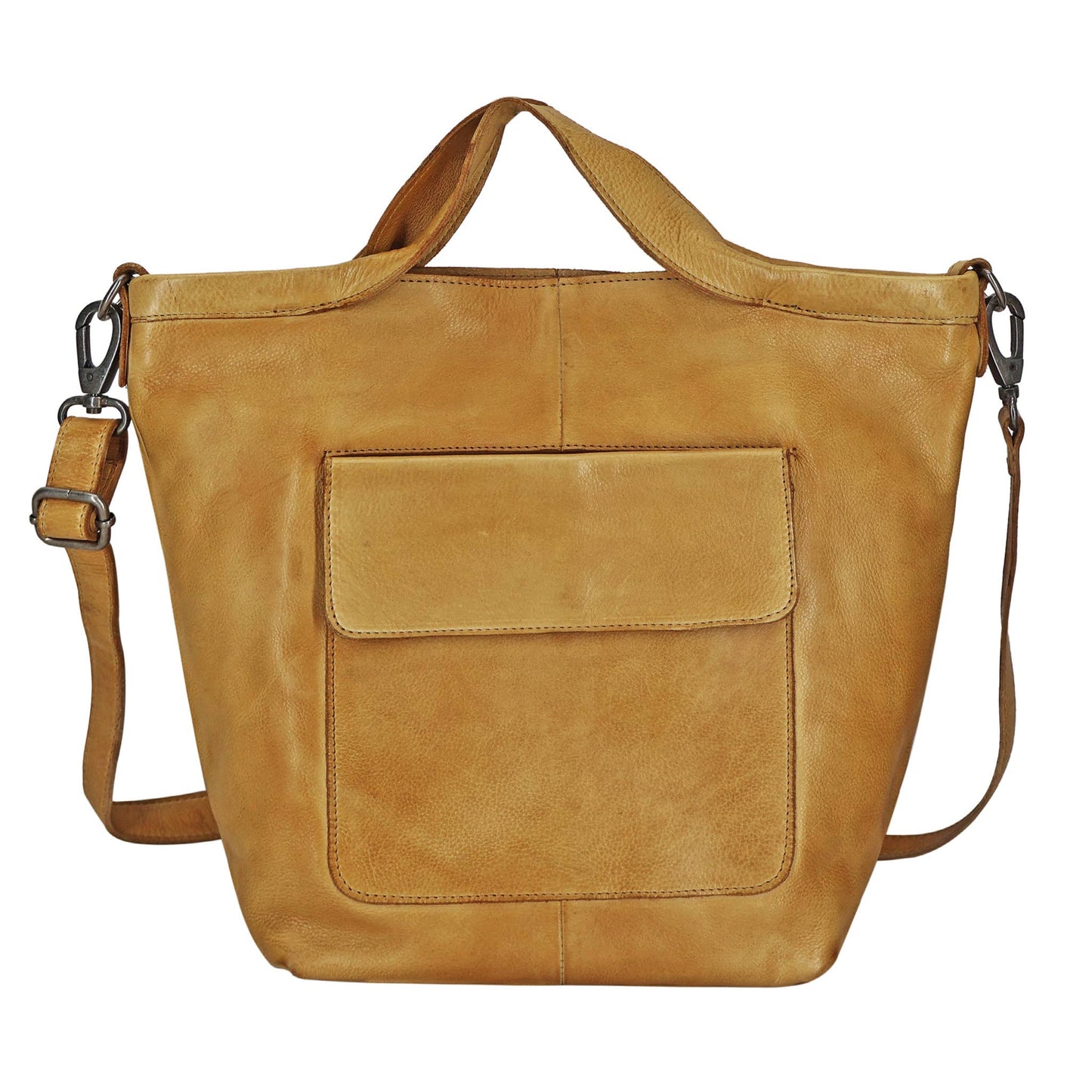 Bianca Handcrafted Leather Tote/Crossbody Bags