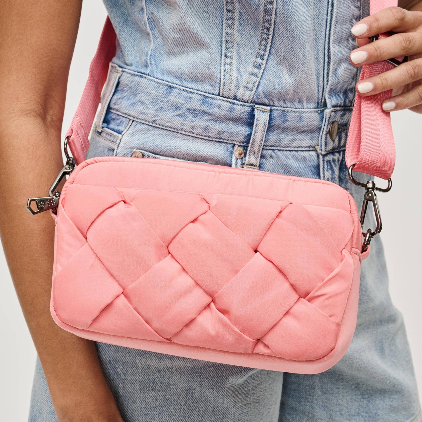 Inspiration - Braided Woven Nylon Crossbody