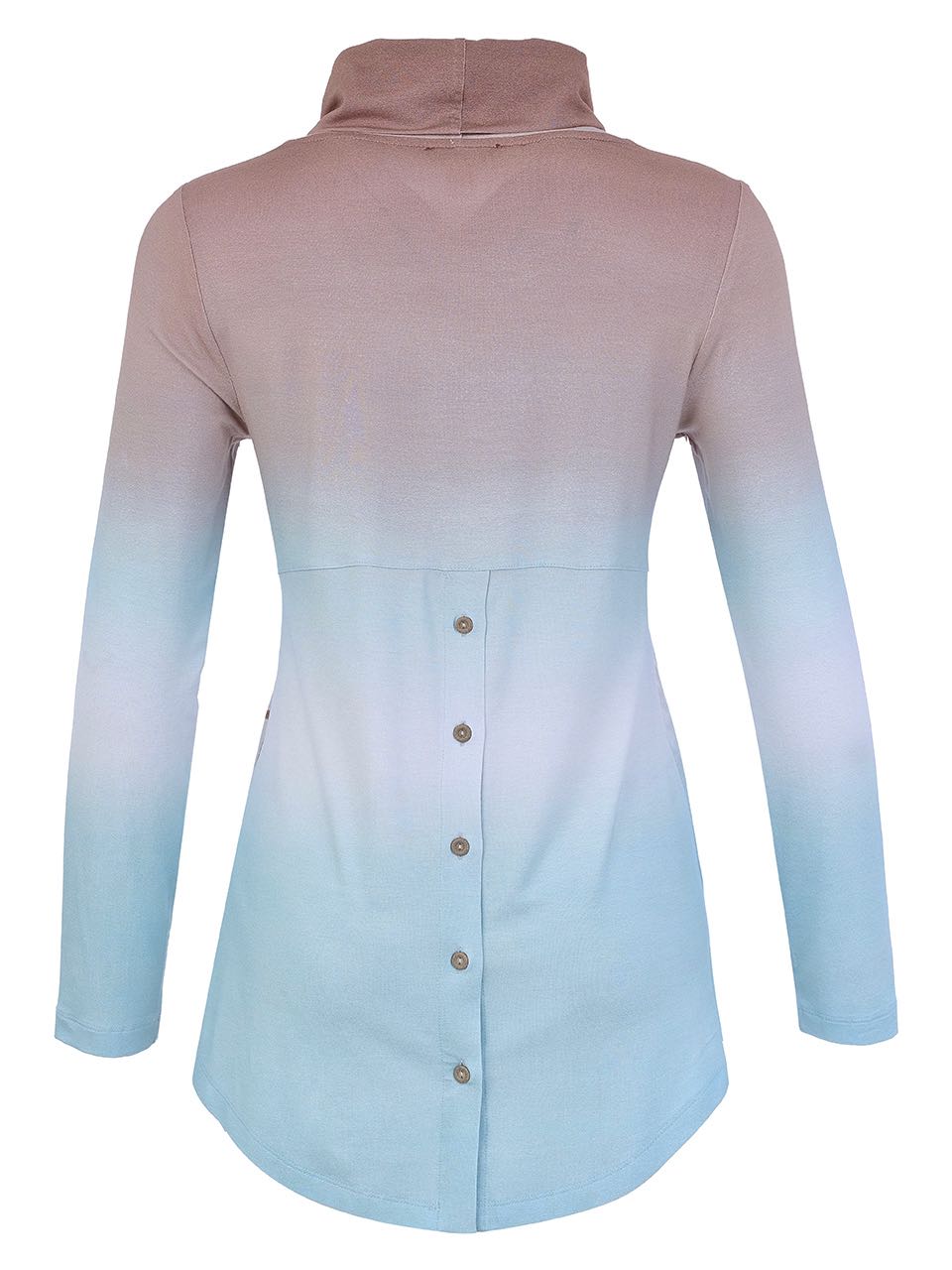 Winter Beach Cowl Neck Tunic