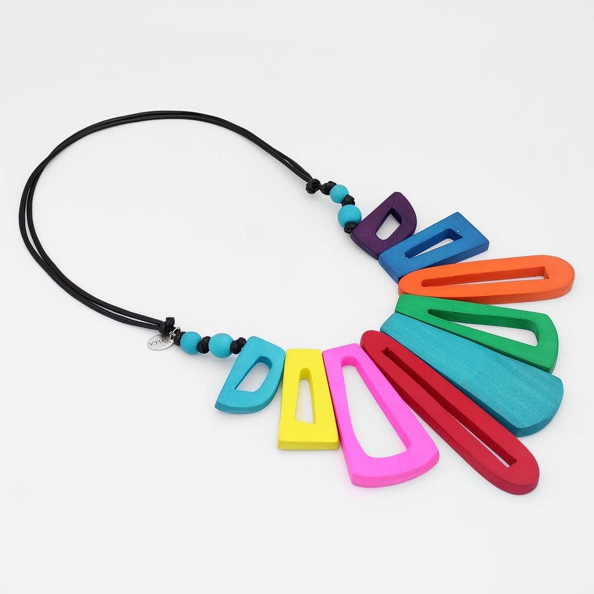 Multi Hues Boho Bloom Necklace