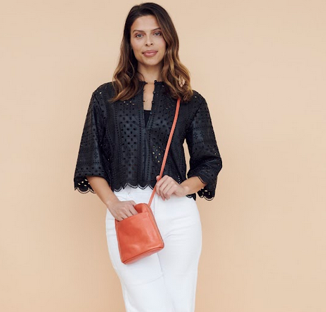 Lilly Handcrafted Leather Crossbody Bags