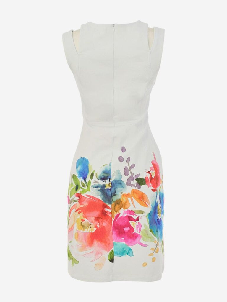 “Spring Delight” Sleeveless Dress