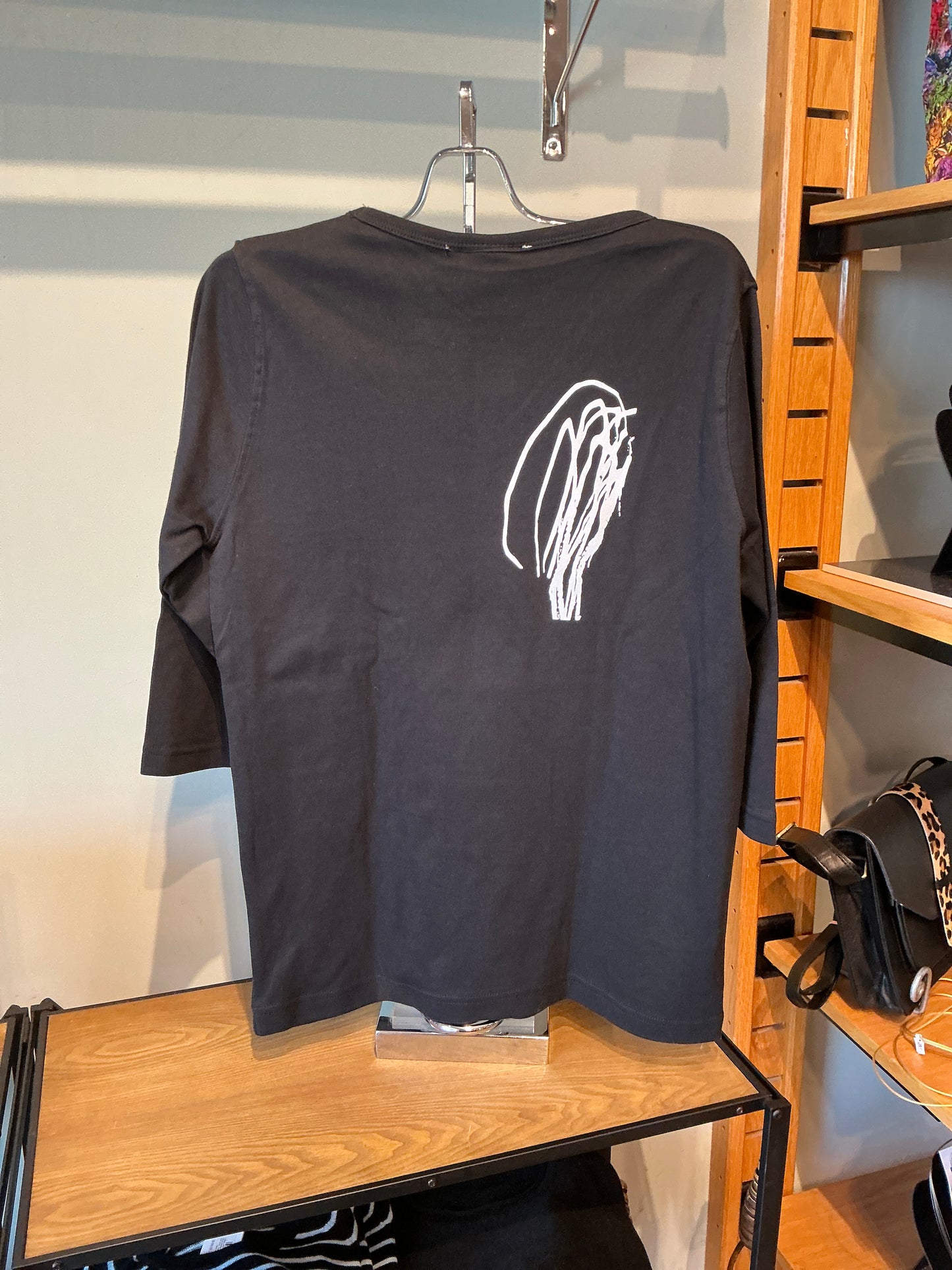 Black & White Abstract Tee
