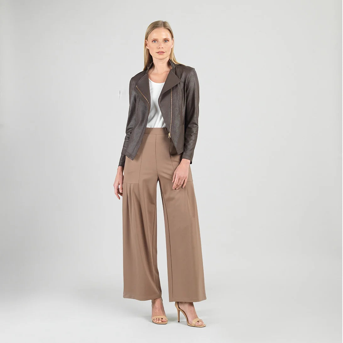 Brown Liquid Leather™ Signature Jacket