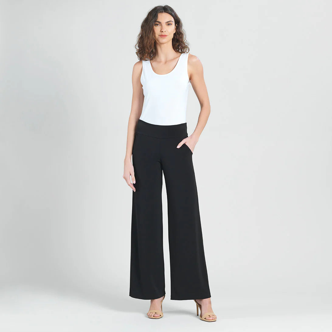 Wide Leg Soft Knit Pocket Pant