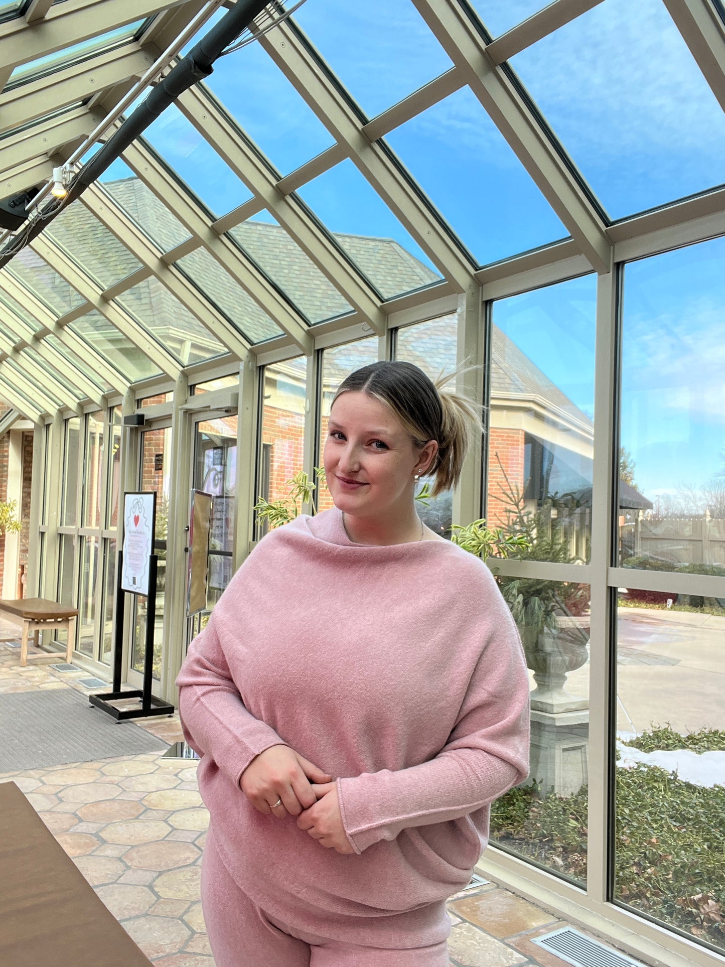 Blush Pink Luxe Knit Set