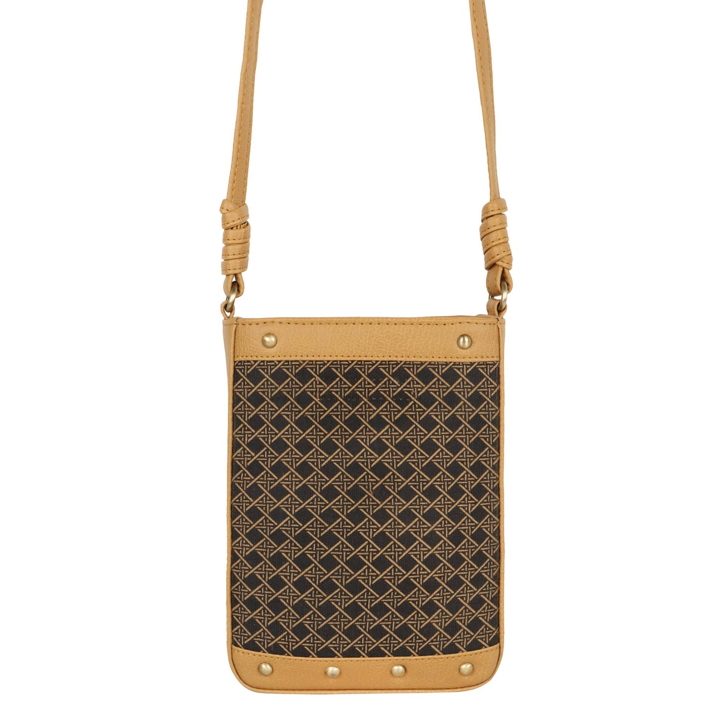 Tayla Diamond Print Bucket Bag