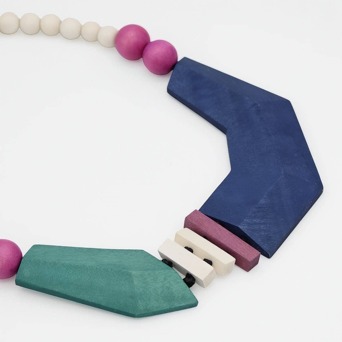 Riviera Colorblock Statement Necklace