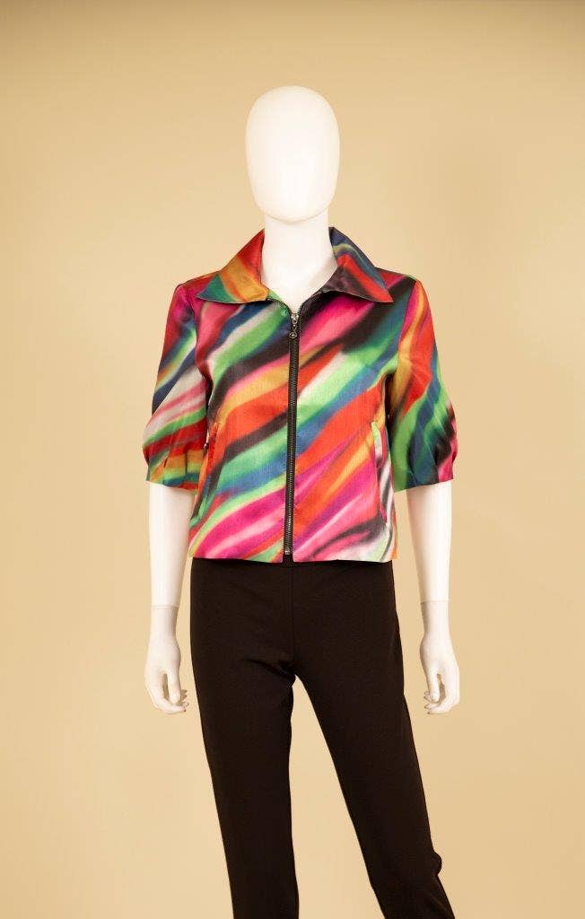 Offprice-S22016 Crop Jacket