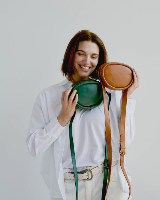 Mundo Handcrafted Leather Crossbody Bags