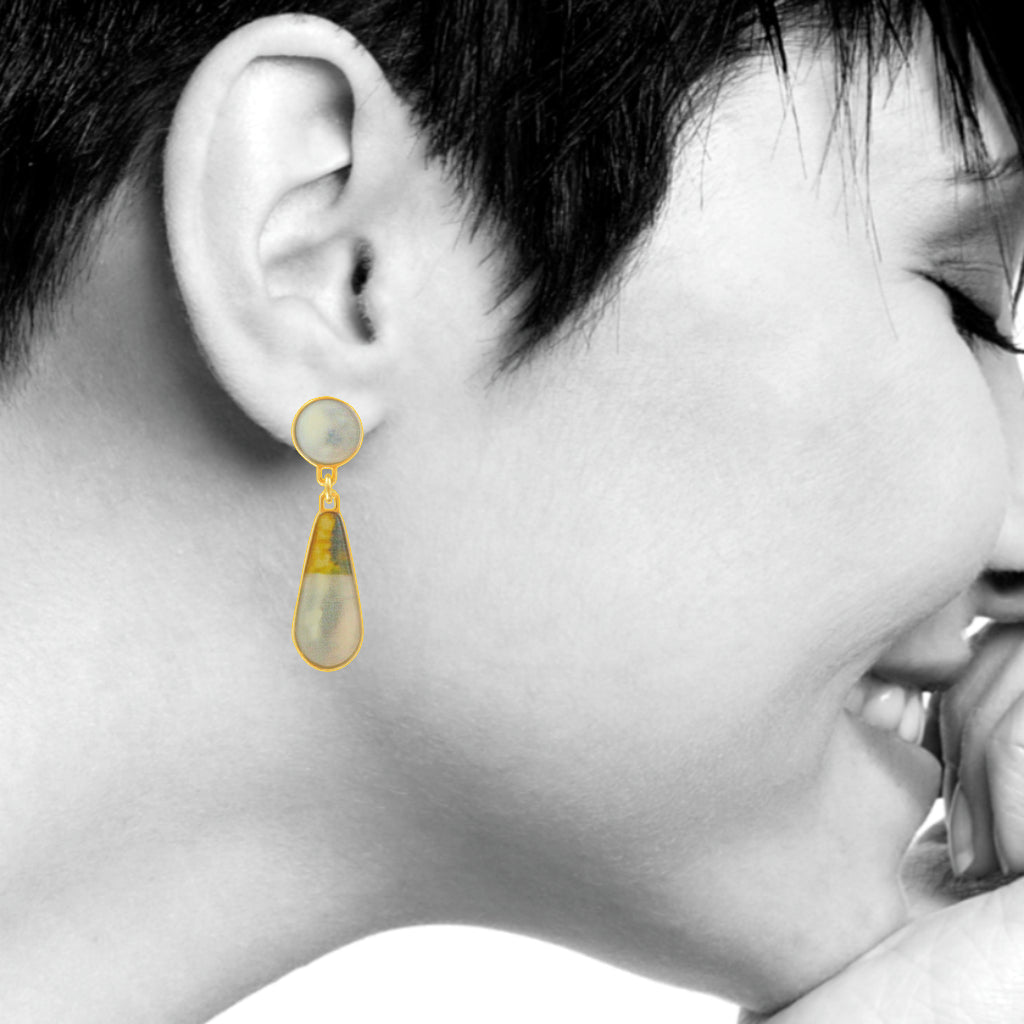 ELISABETH VIGEE LE BRUN PEARL DROP EARRINGS