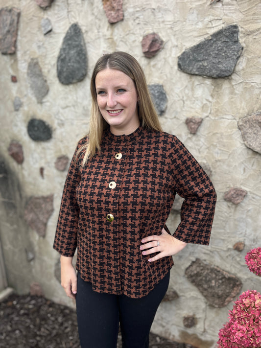 Houndstooth Jacket