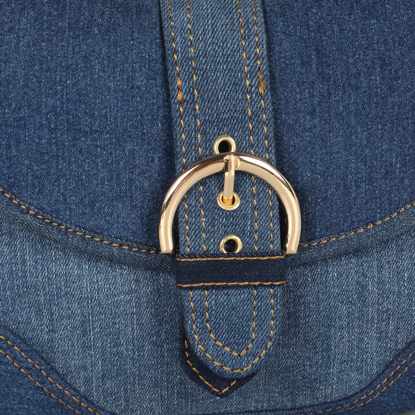 Deanna Denim Shoulder Bag