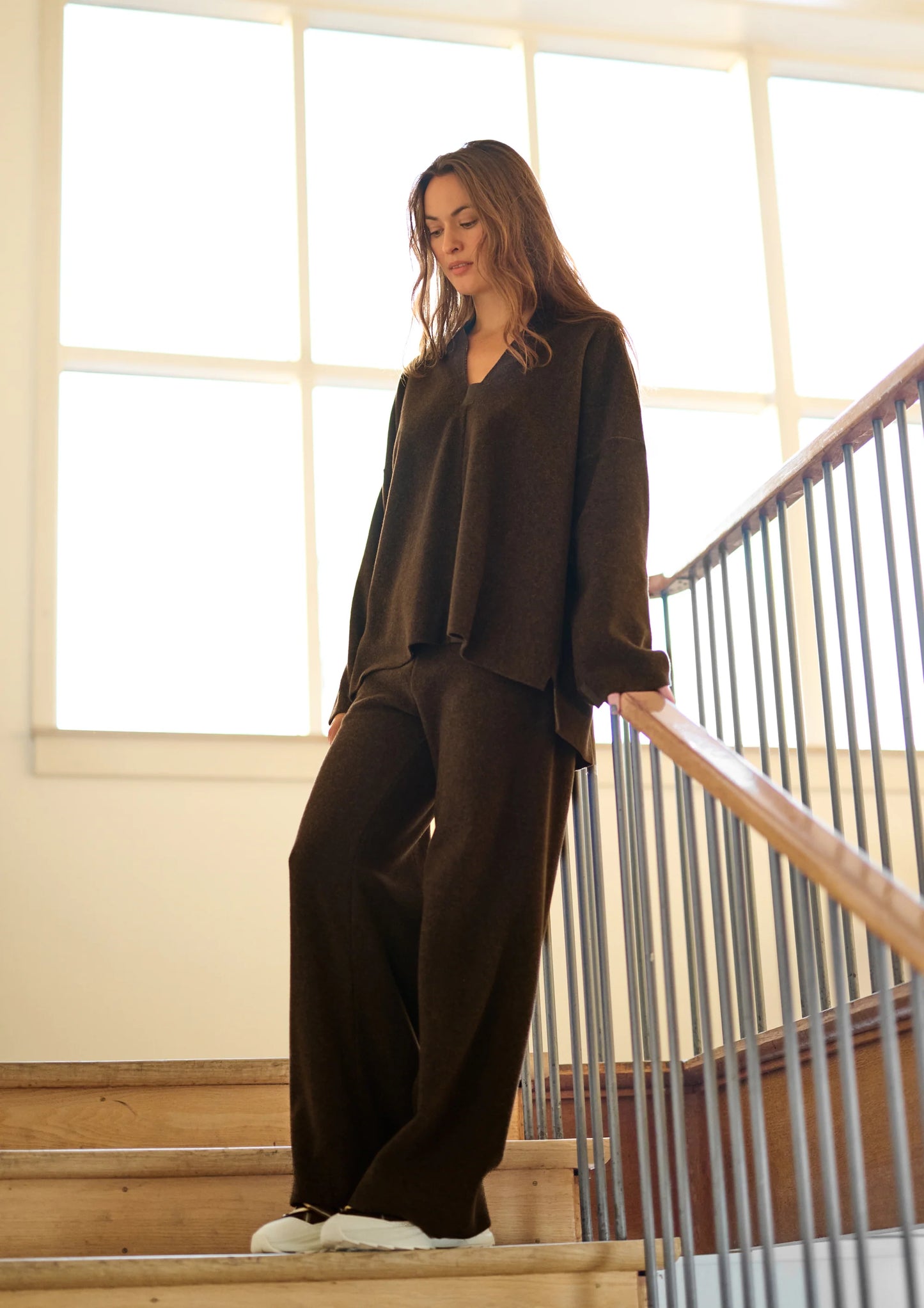 Fleece Flare Trouser