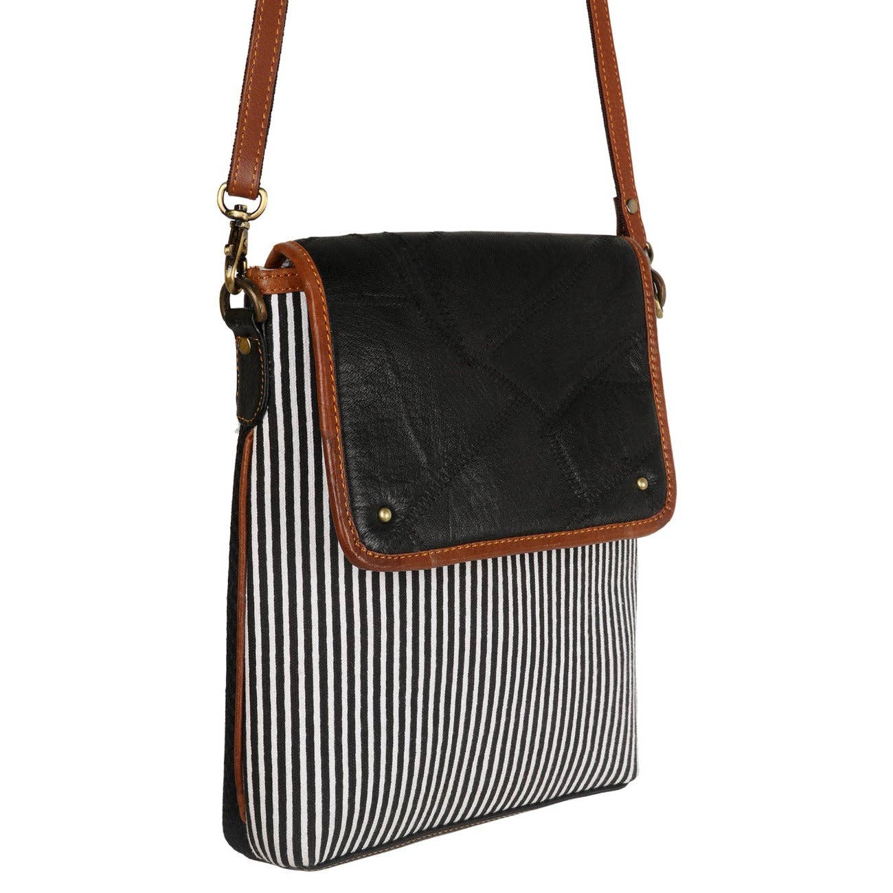 Royce Athens Flap Crossbody