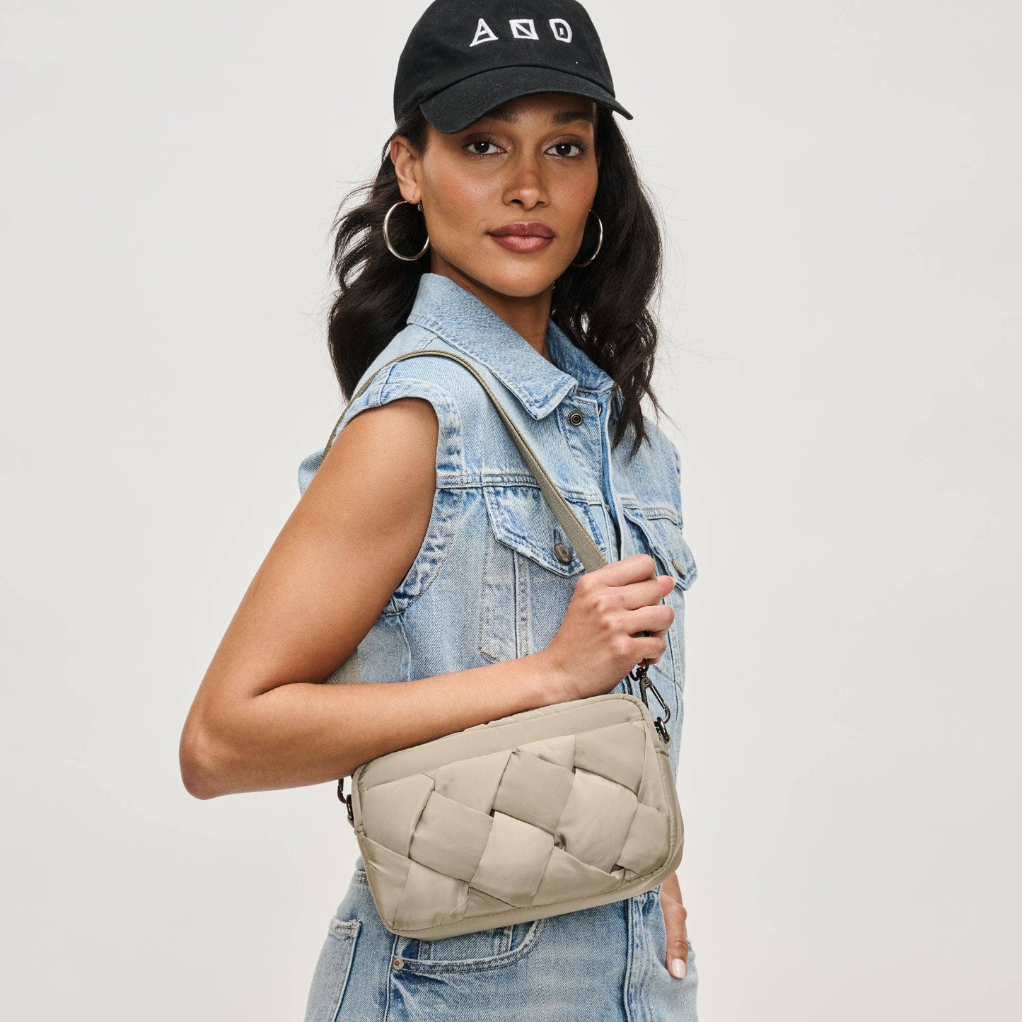 Inspiration - Braided Woven Nylon Crossbody