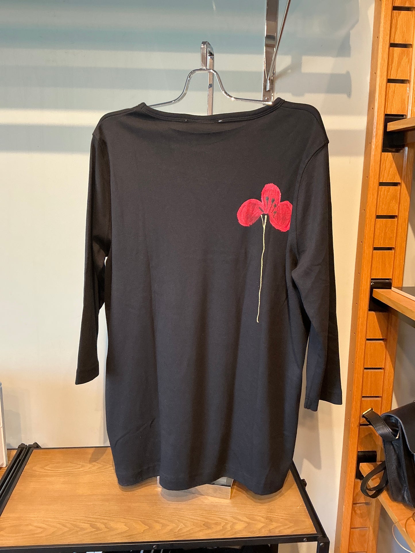 Single Poppy Flower Tee