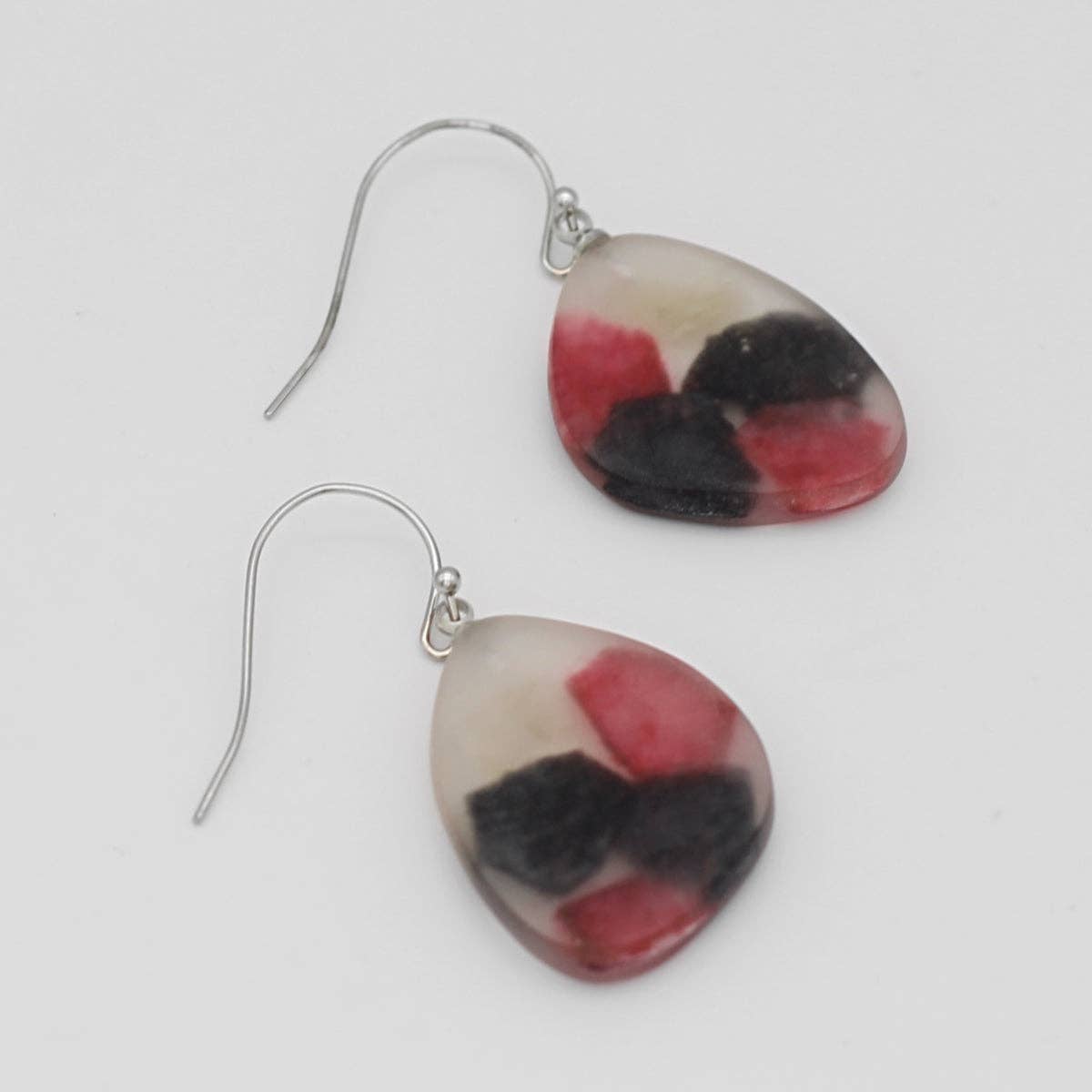 Red Petula Earrings