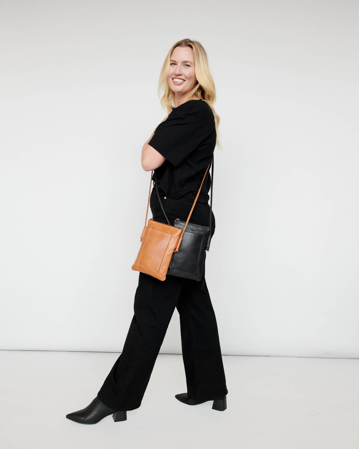 Miller Handcrafted Leather Crossbody Bags