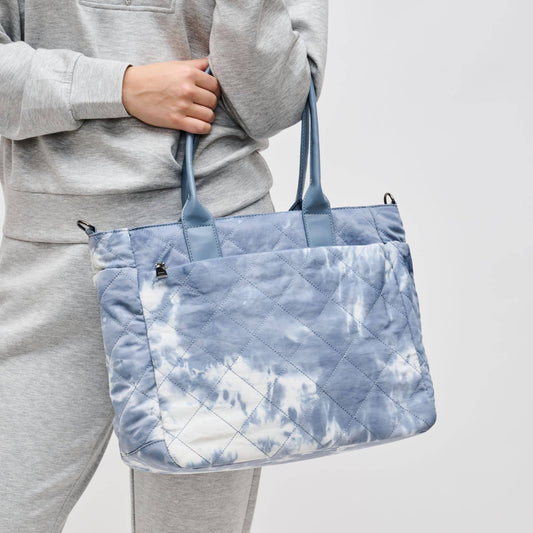 Motivator East West Quilted Nylon Tote