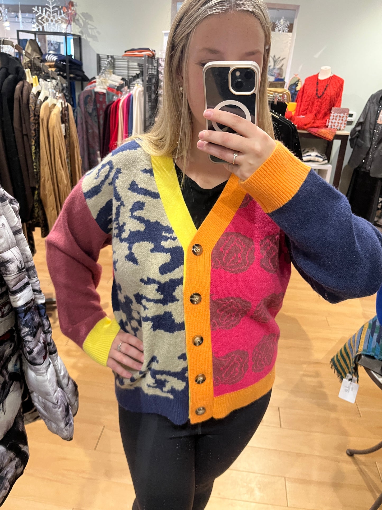 Patchwork Cardigan