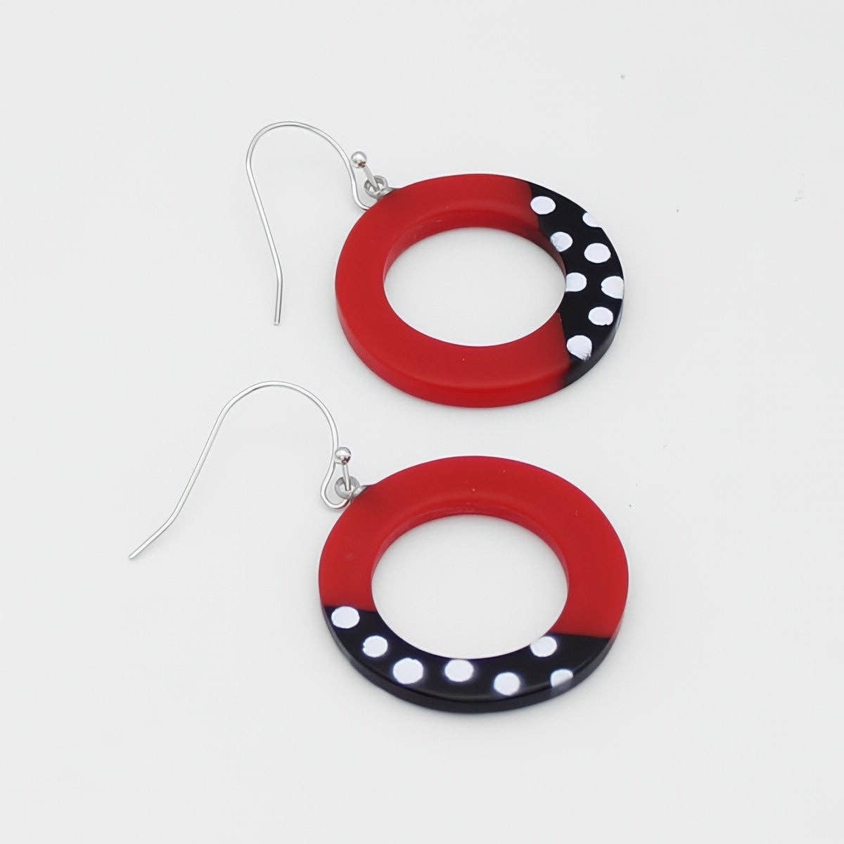 Red Inez Earrings