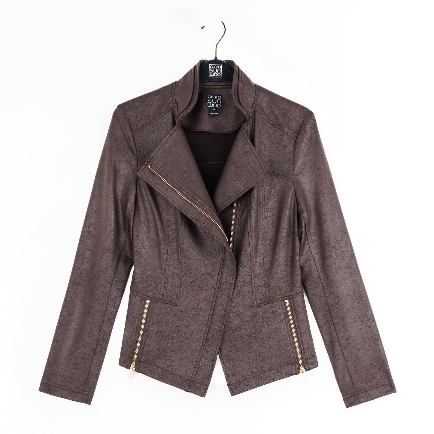 Brown Liquid Leather™ Signature Jacket