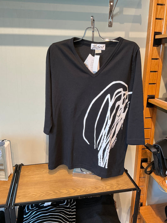 Black & White Abstract Tee
