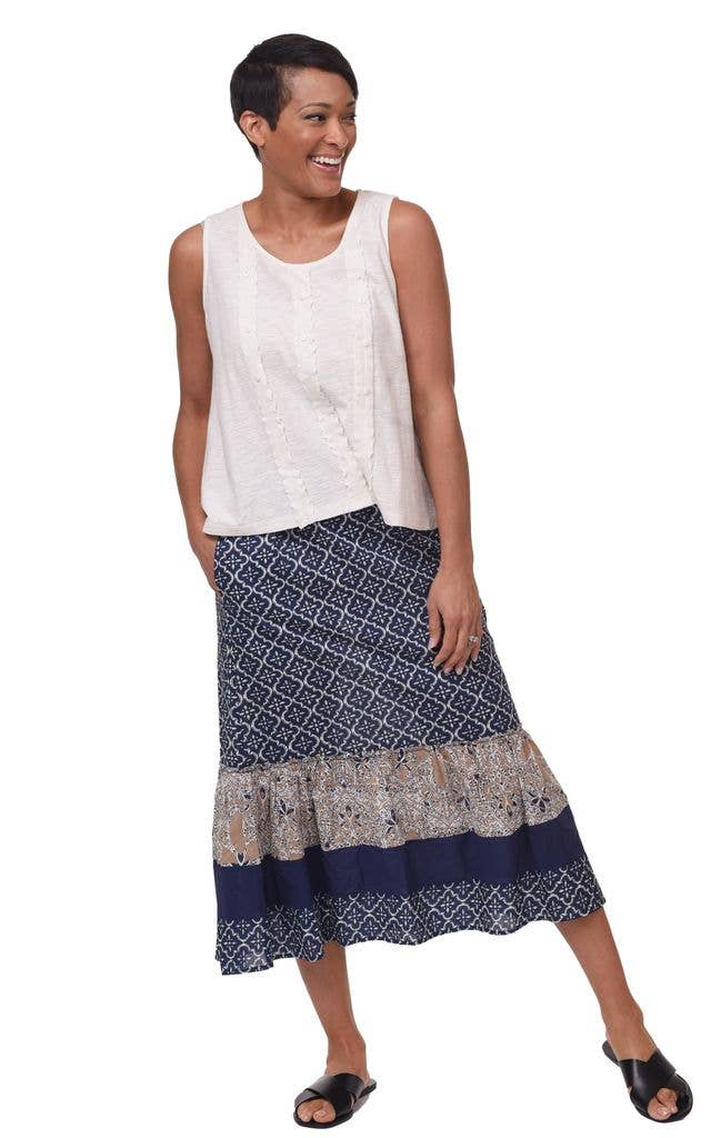 Sea Shell Tank - Ivory