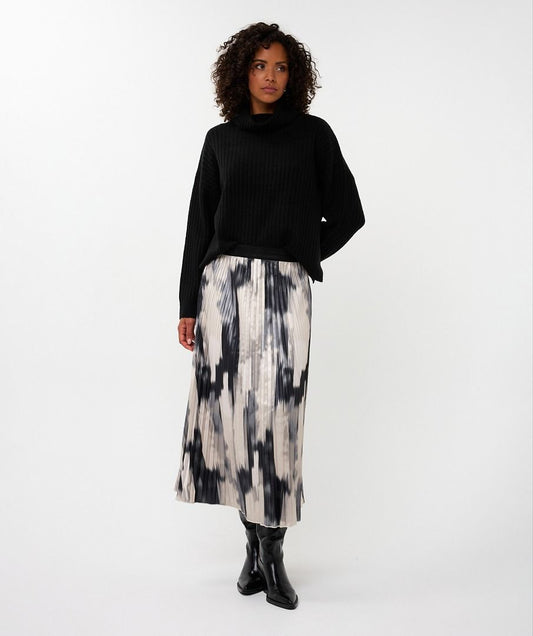 Fade Plissé Skirt