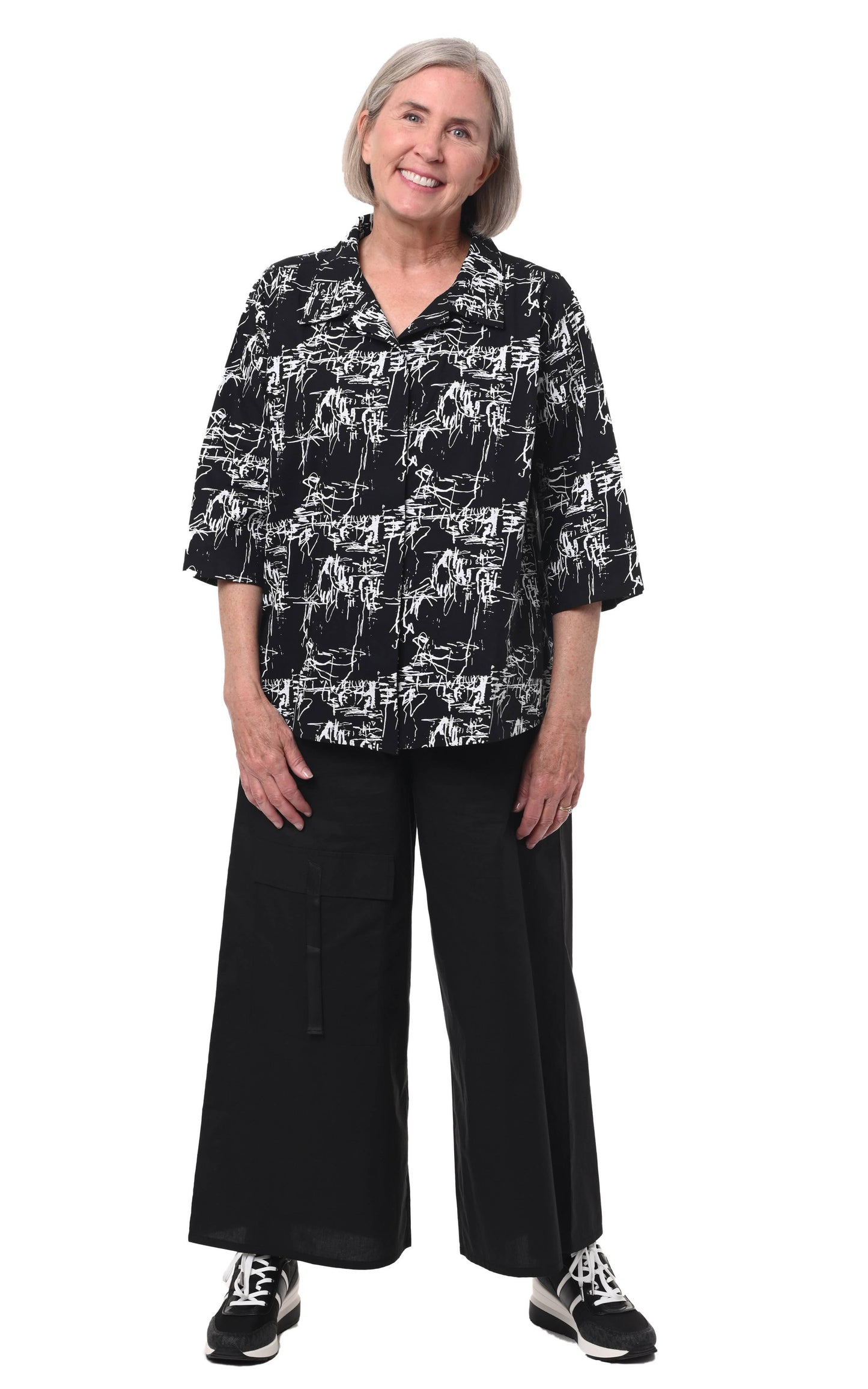 Alice Top - Black Etching