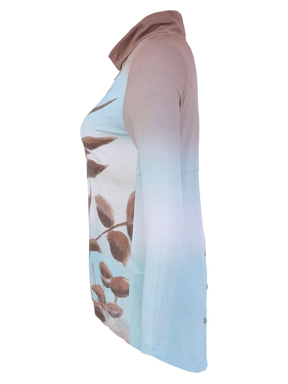 Winter Beach Cowl Neck Tunic