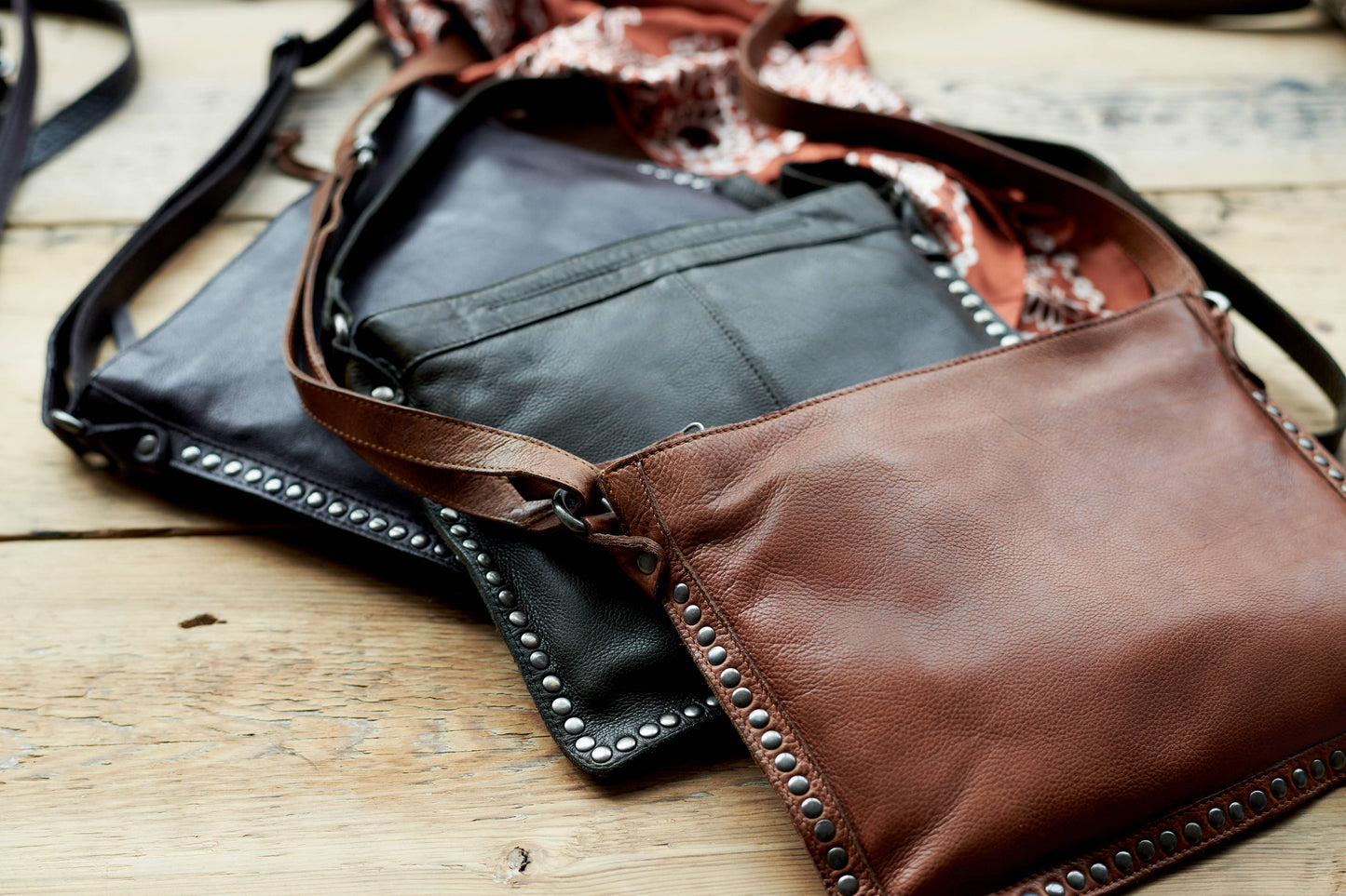 Gabriel Handcrafted Leather Crossbody Bags