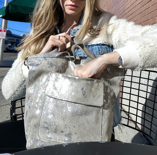 Bianca Handcrafted Leather Tote/Crossbody Bags