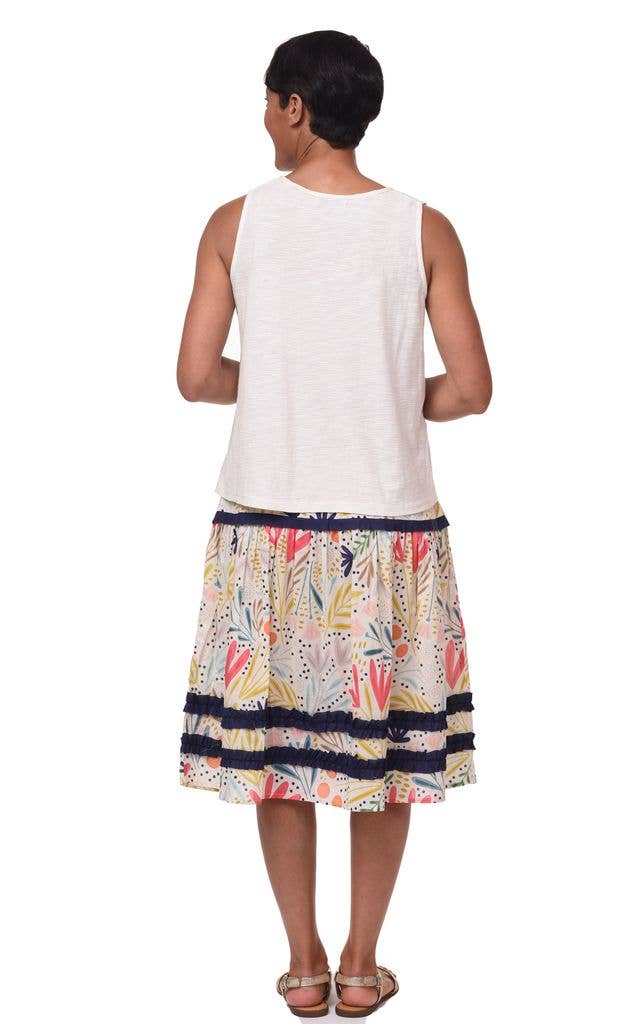 Sea Shell Tank - Ivory