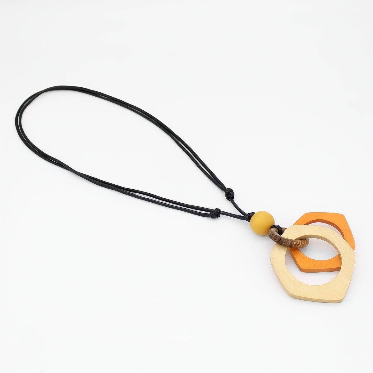 Honeylight Double Circle Pendant