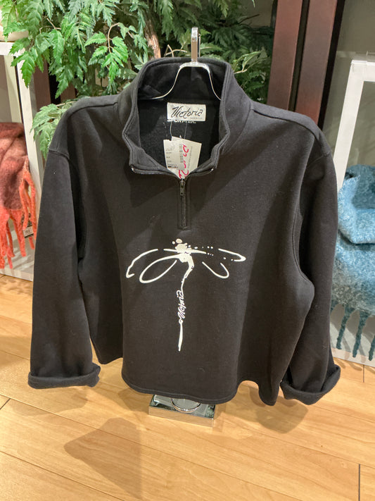 Black Dragonfly Sweatshirt