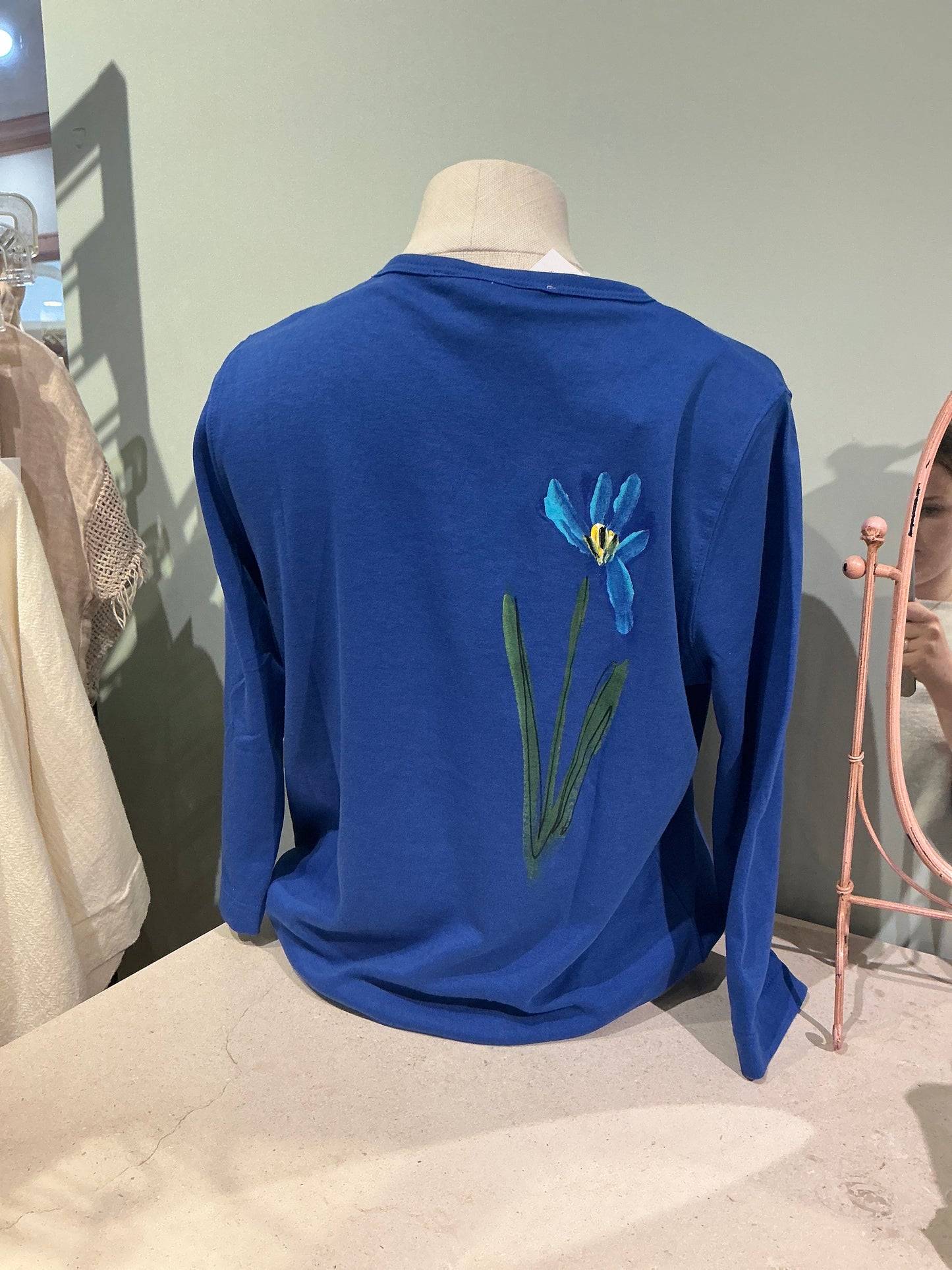 Blue Flowers Tee