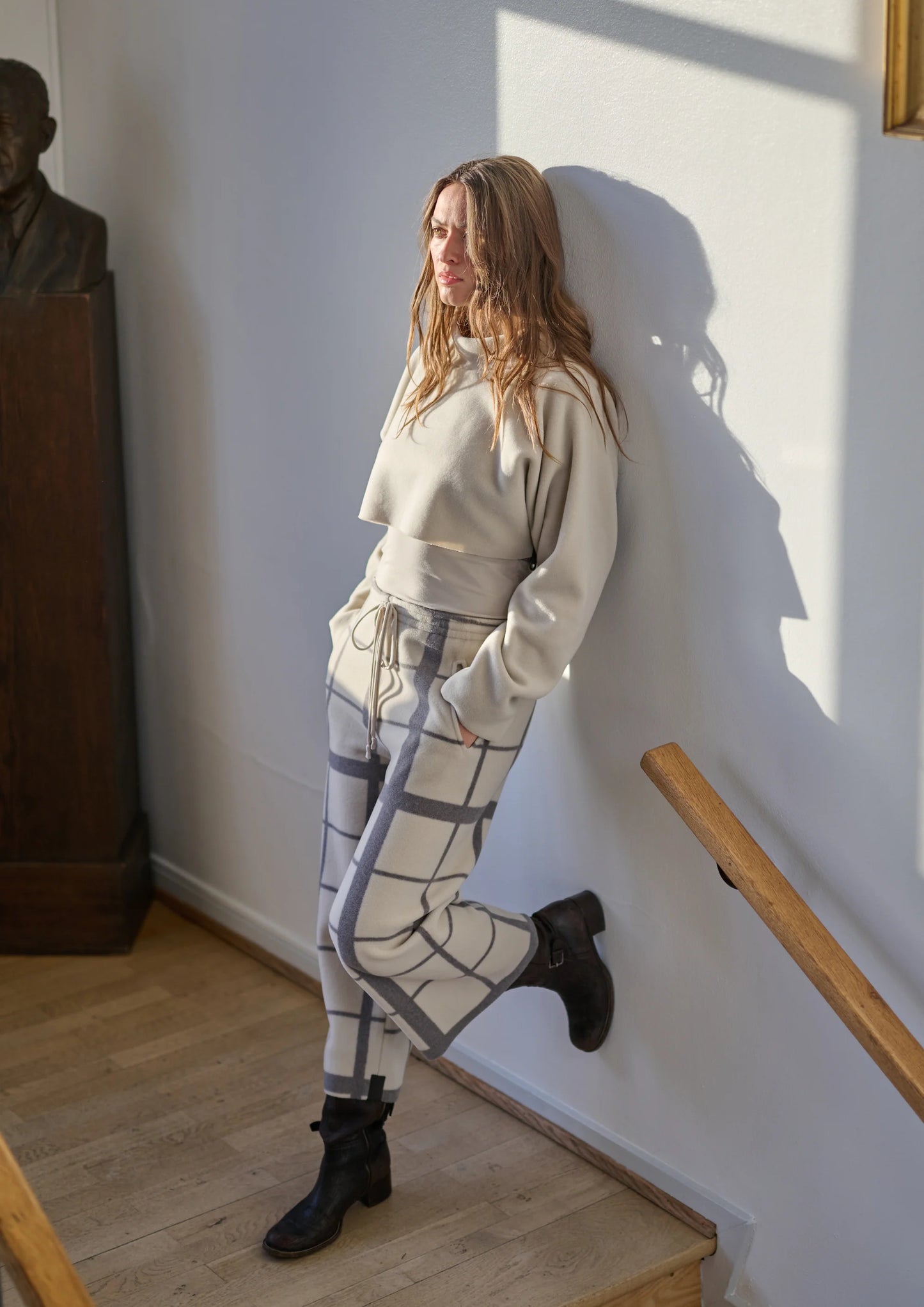 3/4 Length Flare Trouser