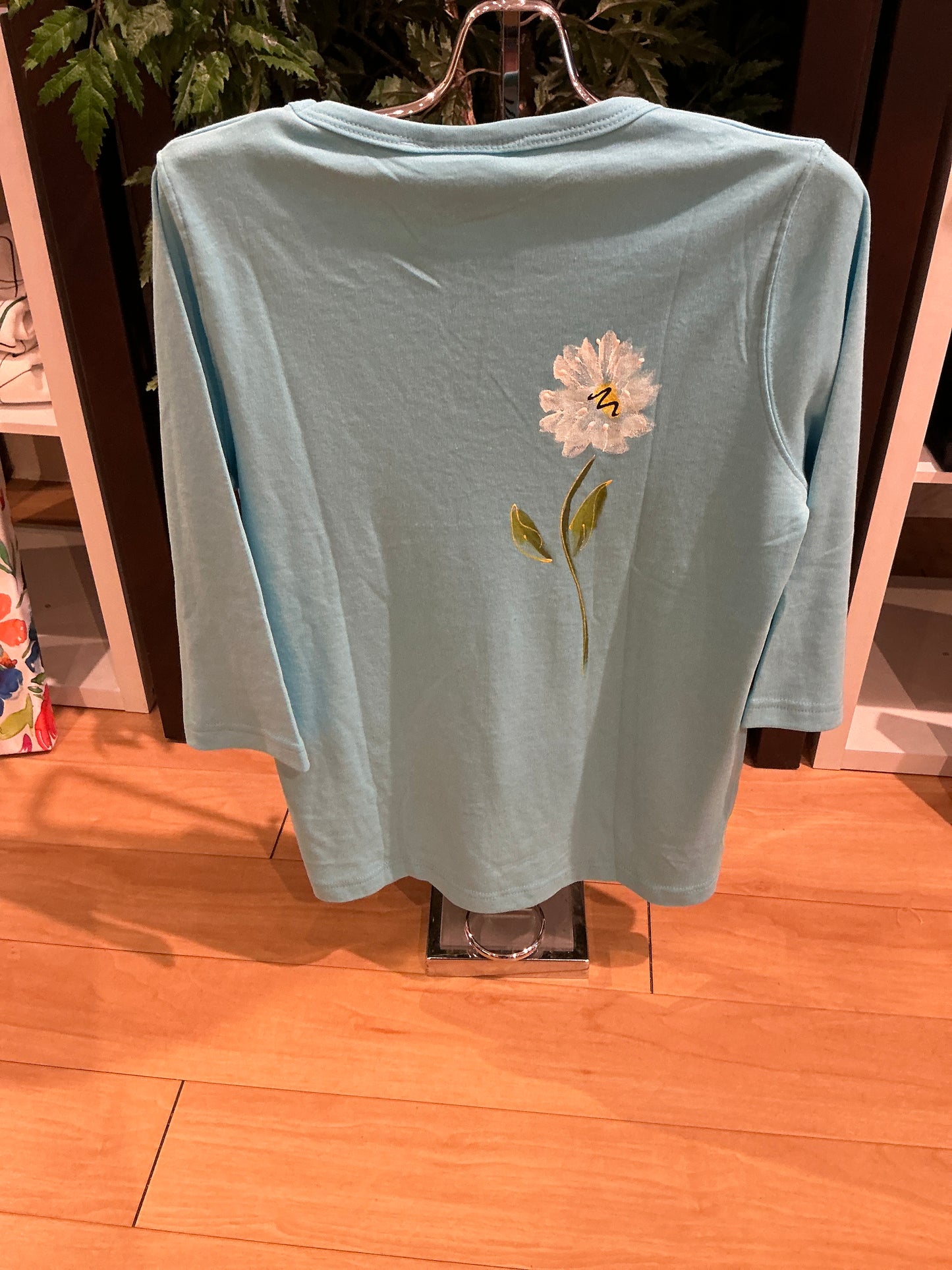 Light Blue Daisy Tee
