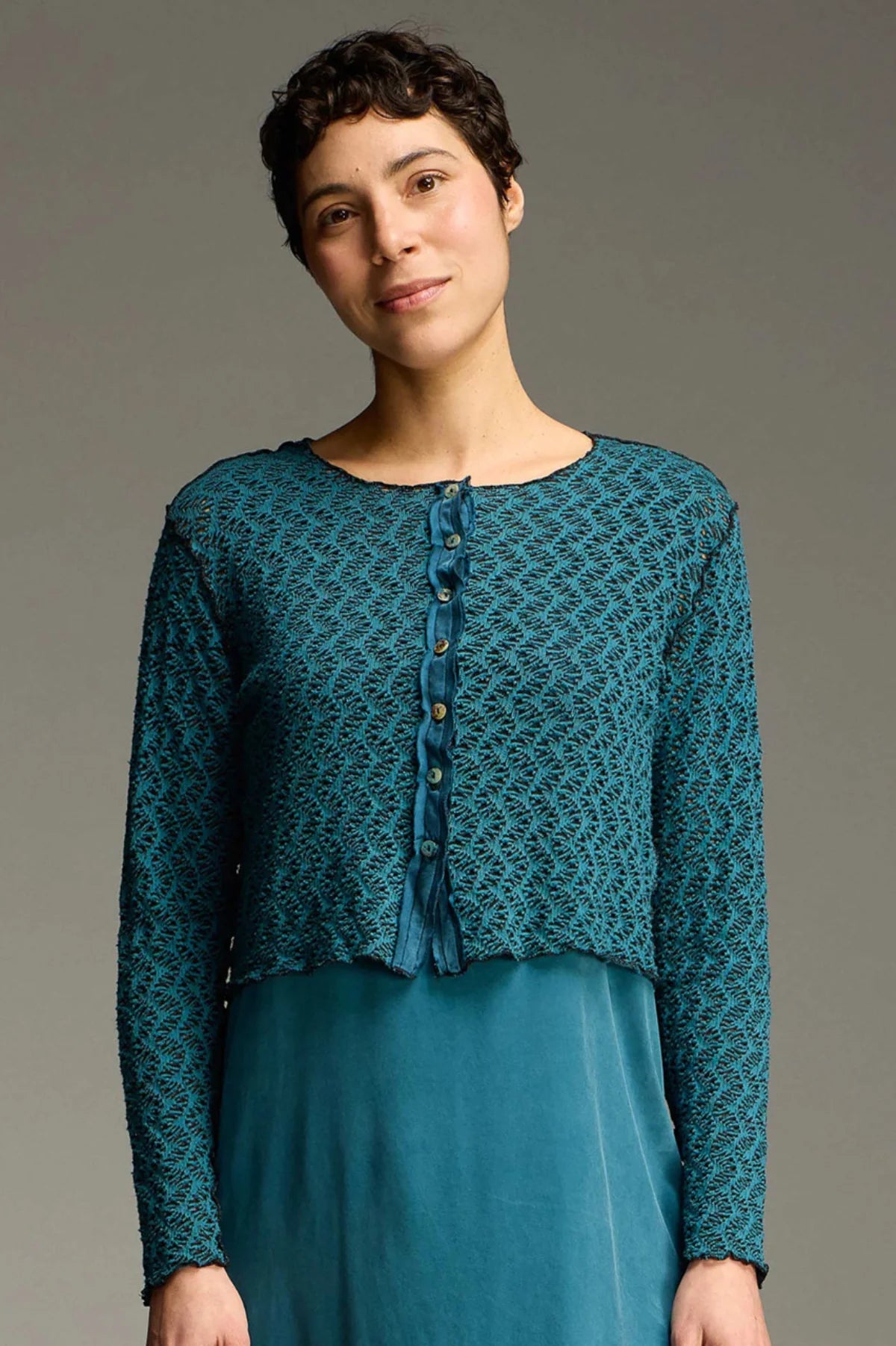 Crochet Crop Cardigan