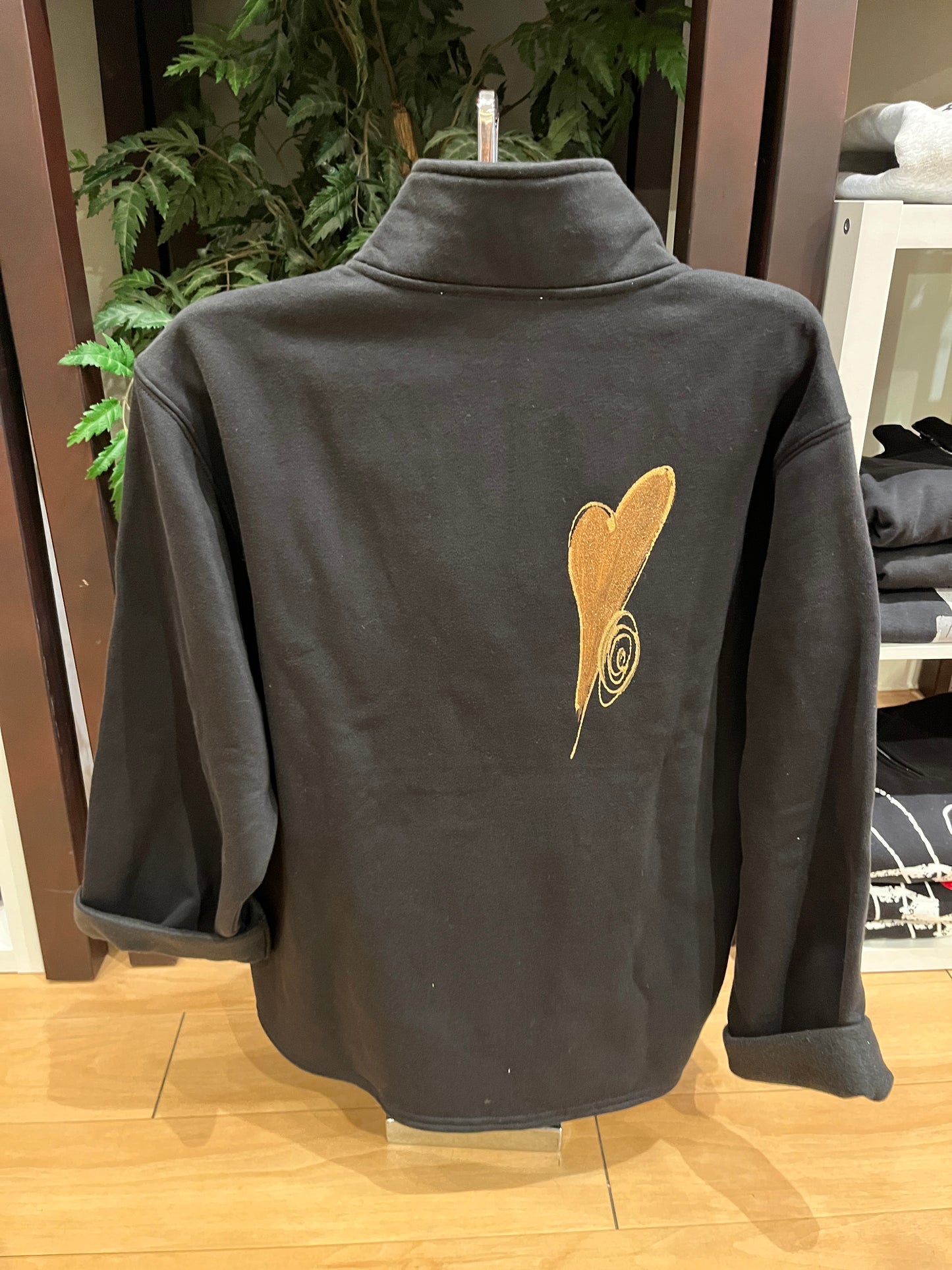 Gold Hearts Sweatshirt