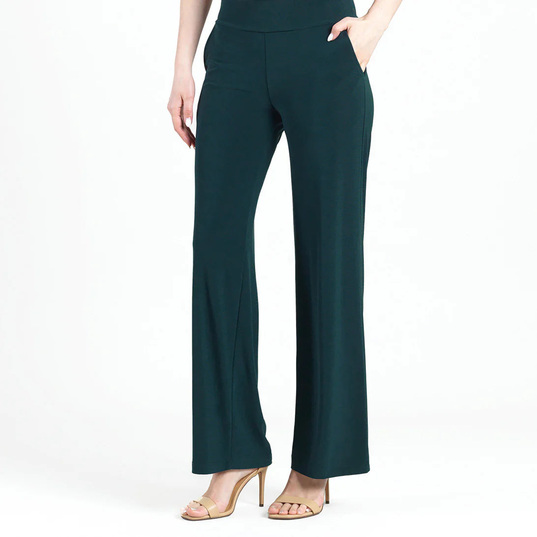 Wide Leg Soft Knit Pocket Pant