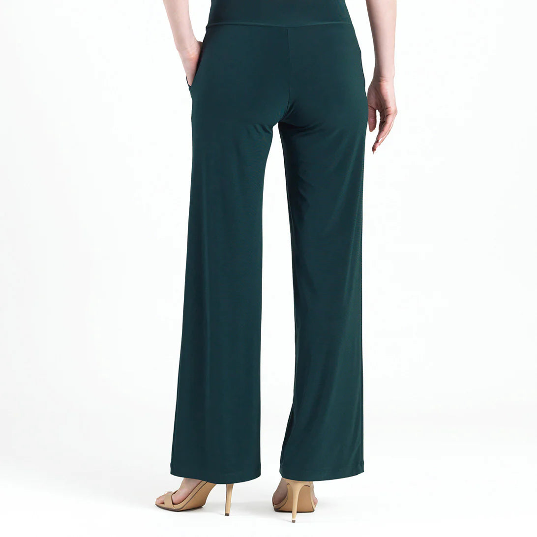 Wide Leg Soft Knit Pocket Pant