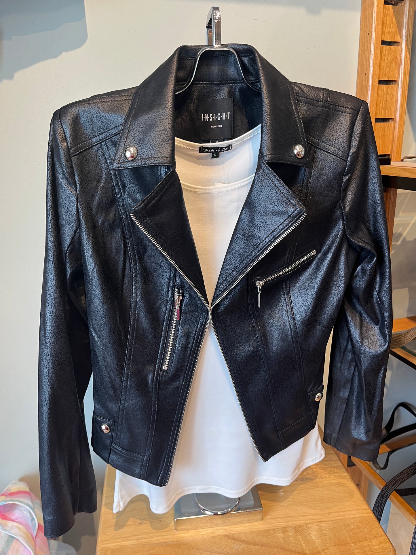 Vegan Leather Jacket