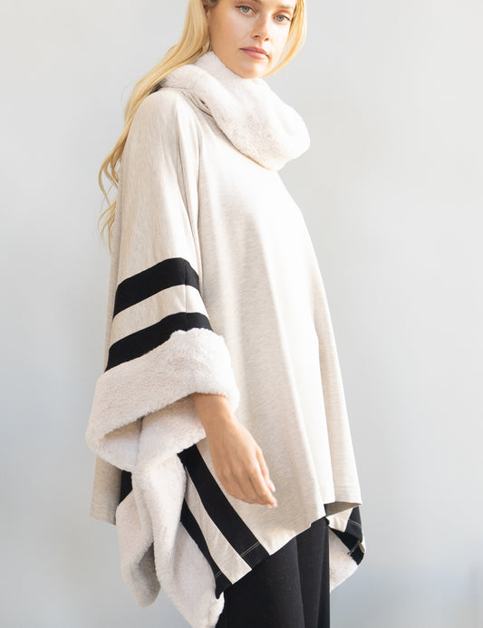 Bamboo Fleece Poncho