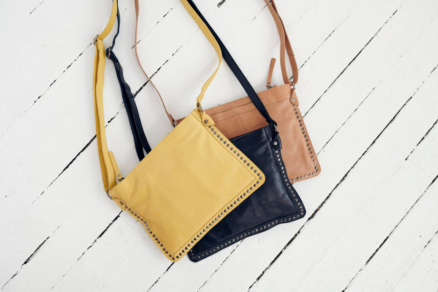 Gabriel Handcrafted Leather Crossbody Bags