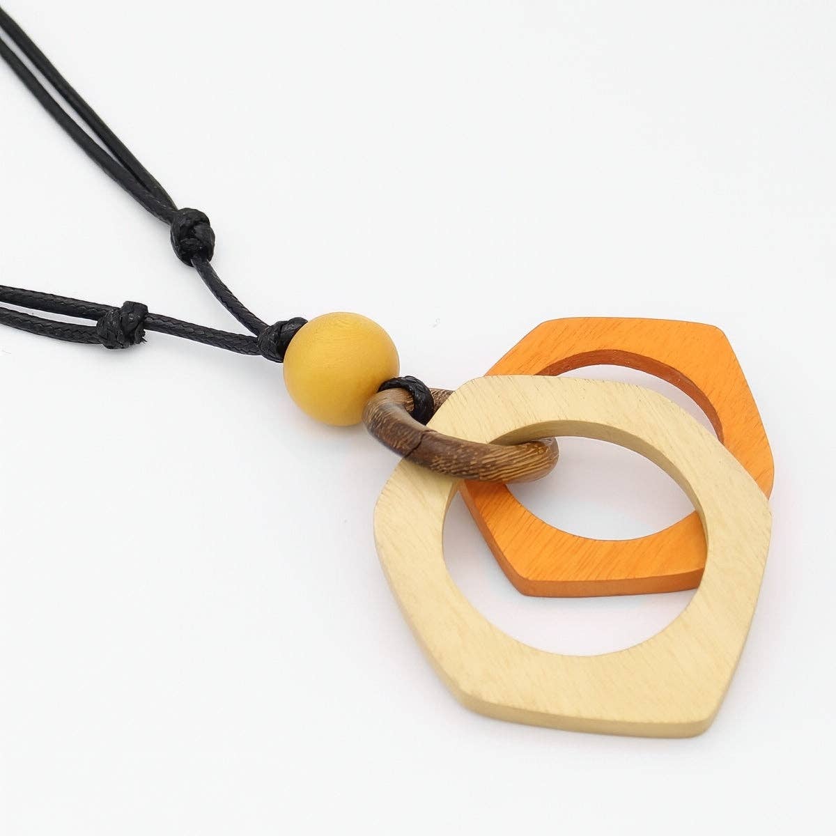Honeylight Double Circle Pendant