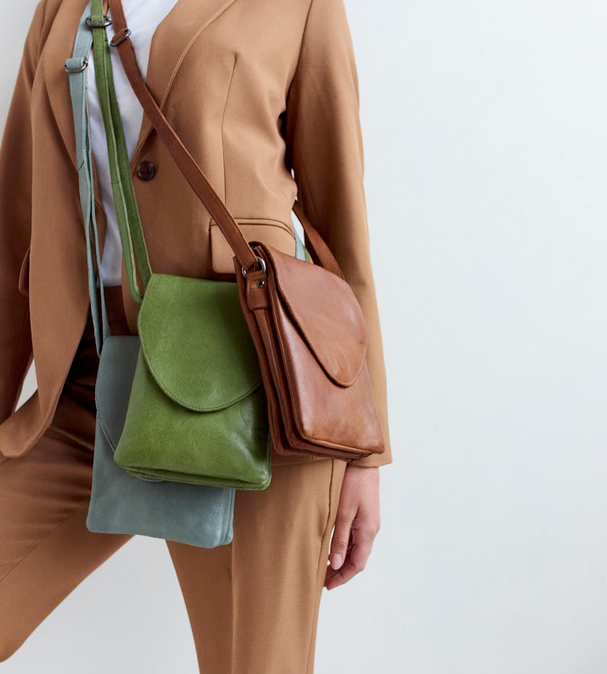 Pippa Handcrafted Leather Crossbody Bags