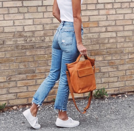 Bianca Handcrafted Leather Tote/Crossbody Bags